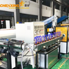PVC fiber-reinforced hose extrusion line with cooling tank and winder