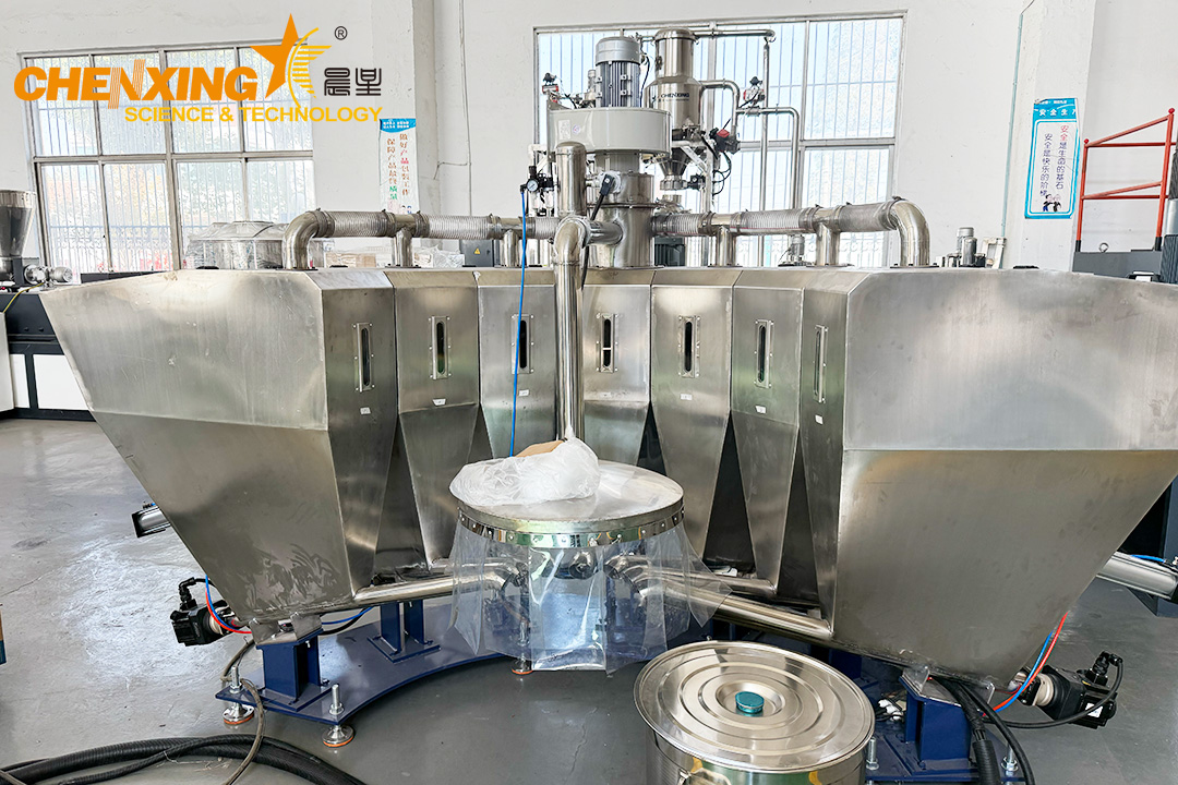 automatic formula mixing machine for plastic production
