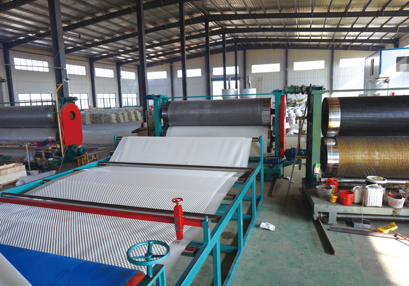 Double Color HDPE Plastic Waterproof Dimpled Sheet Extrusion Machine