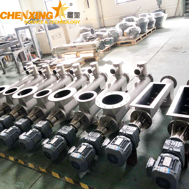 High-pressure resistant screw conveyor with sealed design