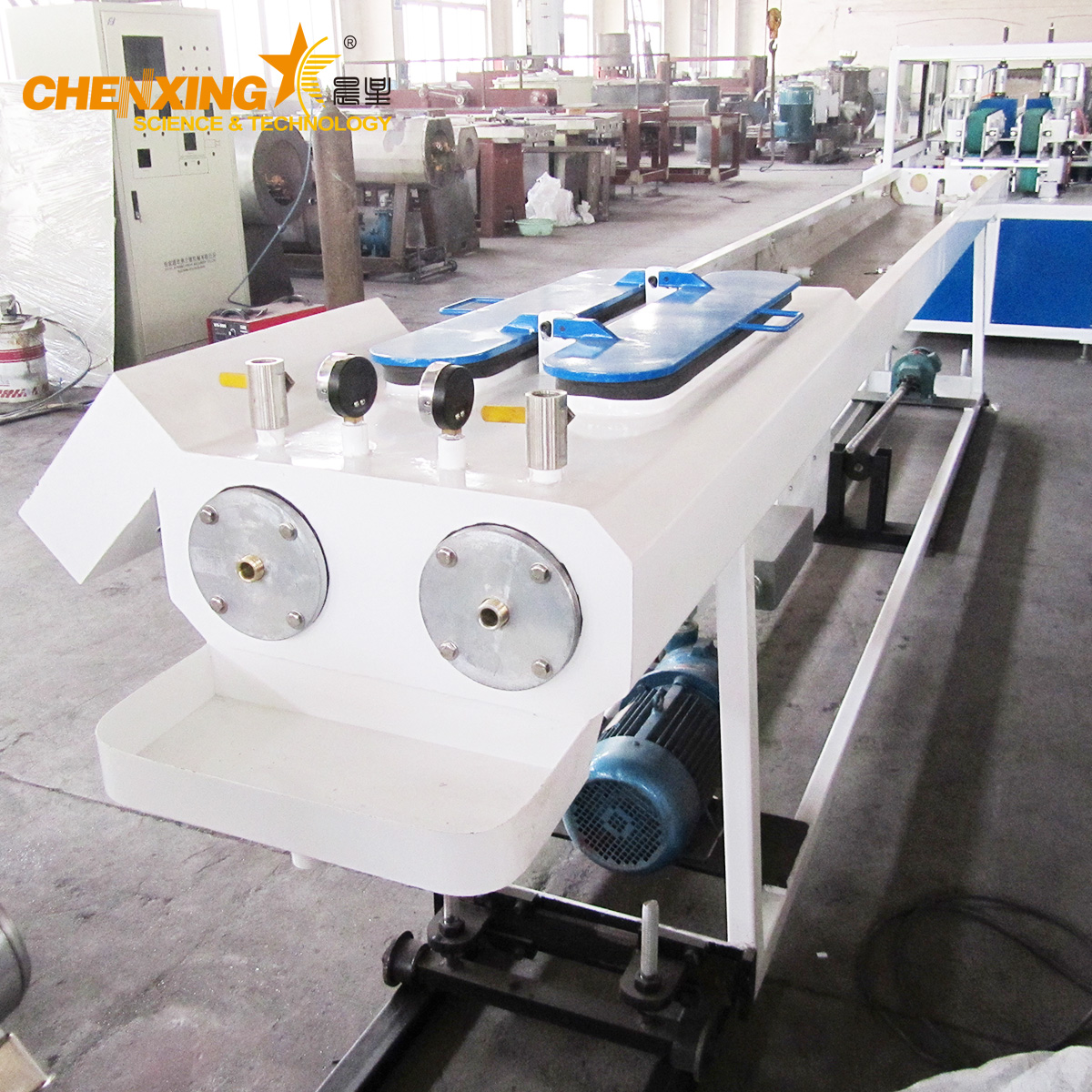 pvc pipe vacuum calibration tank for double cavity production