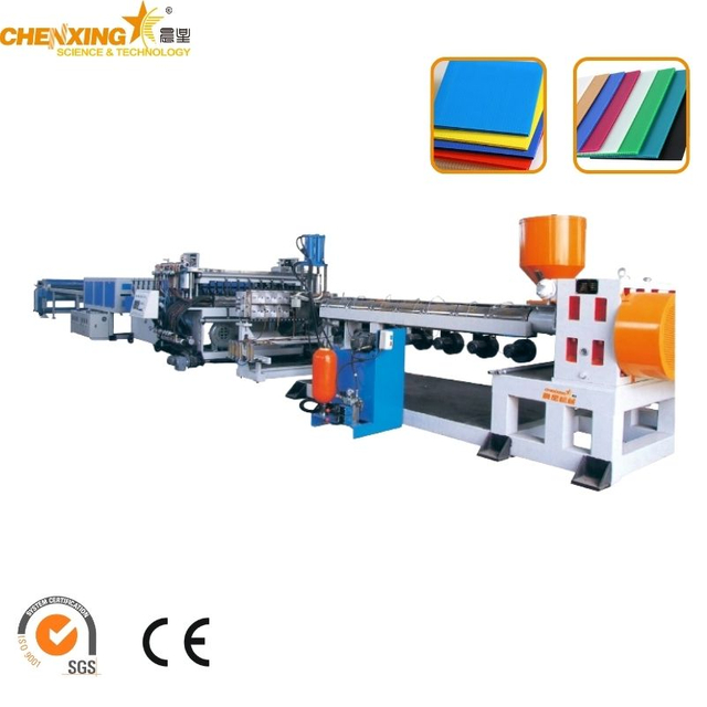 Cost-effective 2-25mm Plastic PC/PP/PE Hollow Grid Panel Extrusion Production Line with Ce