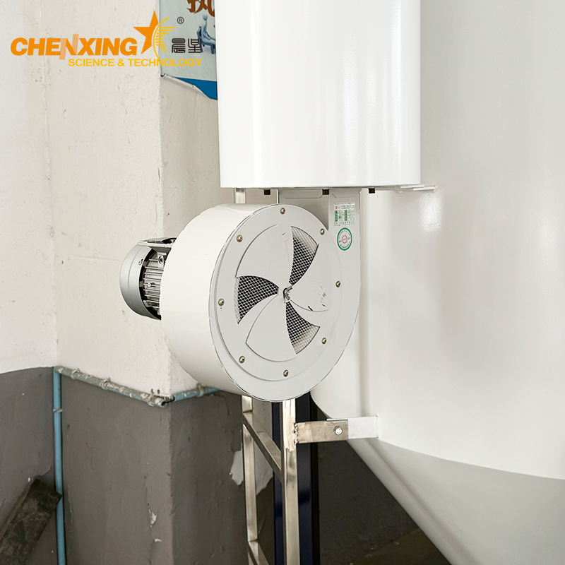 Vertical mixer lifting dryer for plastic raw materials and color masterbatch