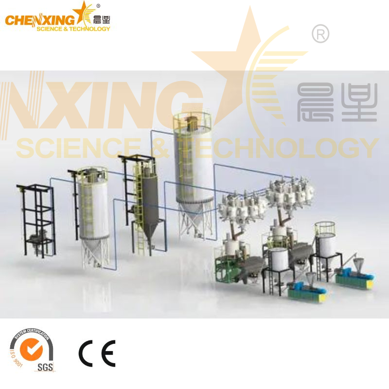 China High Speed Mixer for Pvc Compounding Suppliers Automatic Compounding System