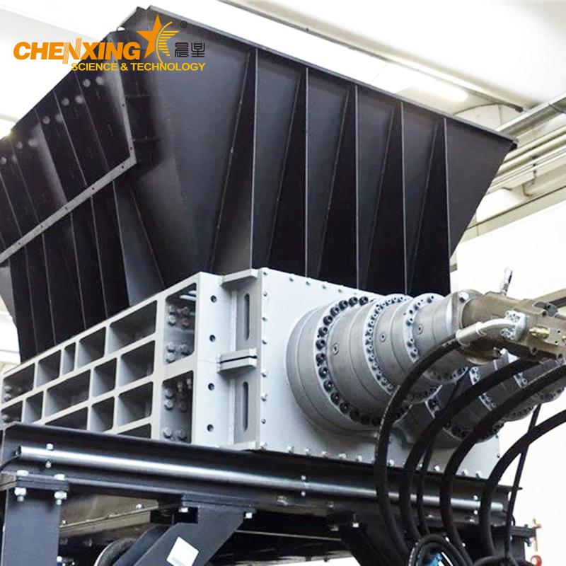 double shaft shredder