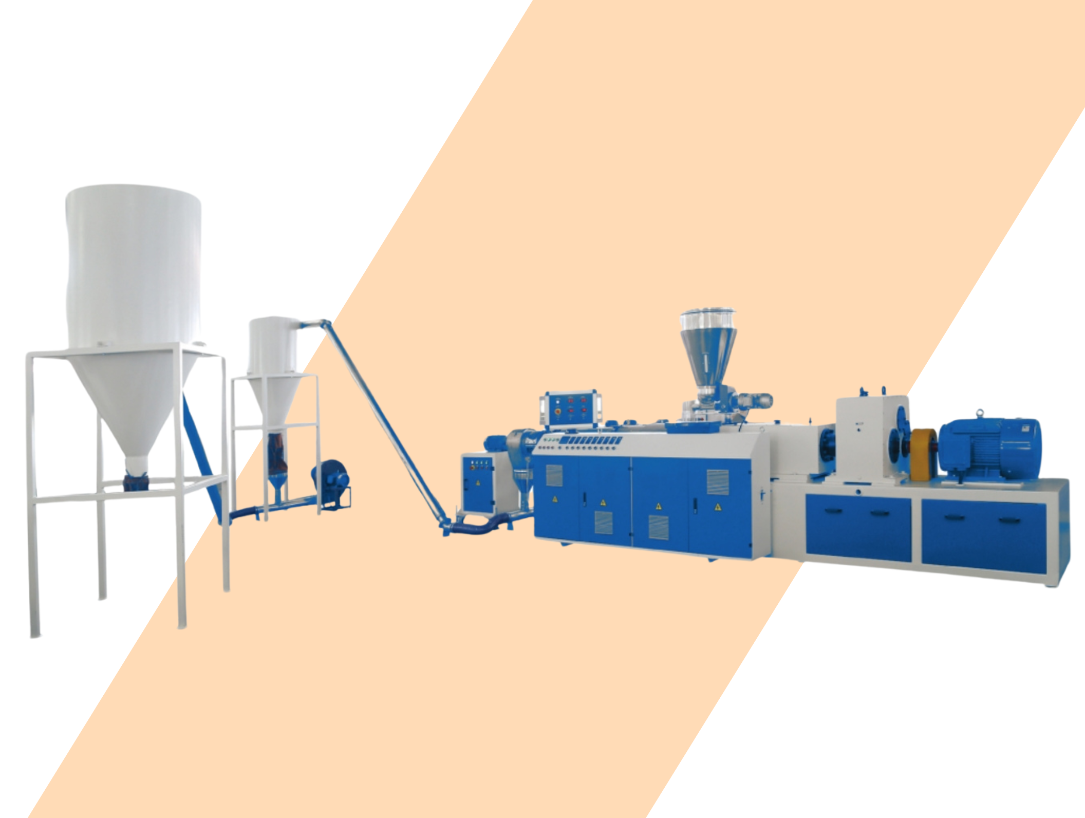 PVC/WPC Hot-Cutting Pelletizing Line