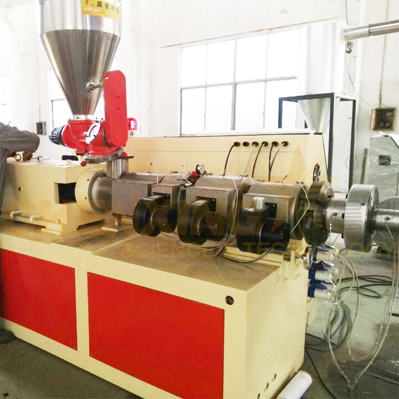 Conical Twin-Screw Extruder for PVC Pellet Production