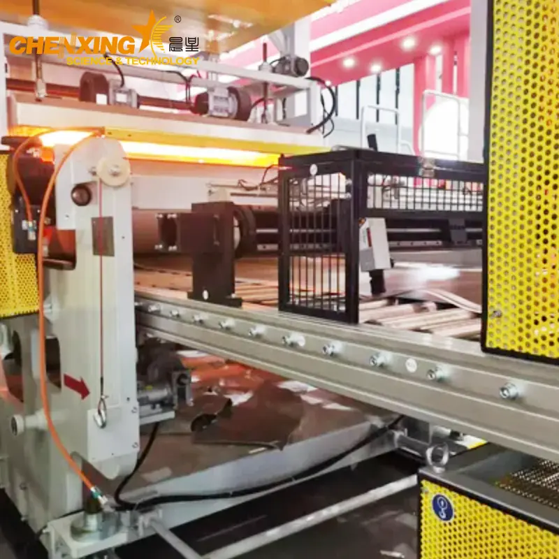 SPC PVC Flooring Tile Production Line | Twin-Screw SPC Flooring Extrusion Machine | Chenxing