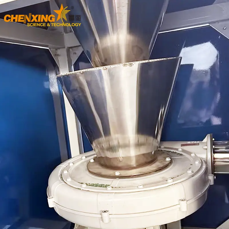 Low Temperature Plastic Granulator | Compact Granulator for PE PP Film Edge Trim Recycling, 50-200 Kg/h | Chenxing