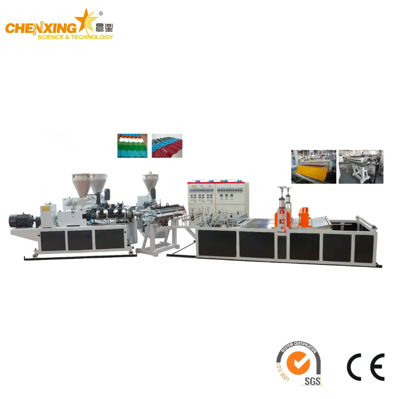 PVC Roof Tile Extrusion Line