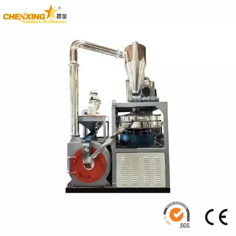 SMF Series Disc Pulverizer for PET — From Flakes To Fine Powder