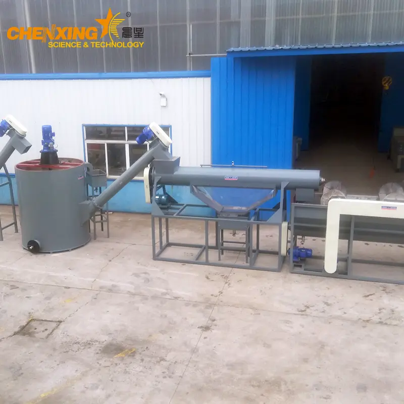 PET Bottle Flakes Washing and Recycling Line