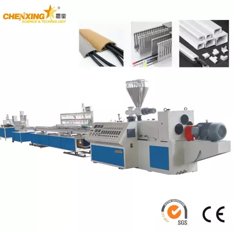 PVC/UPVC/WPC Small Profile Extrusion Line — Cable Trunking, Edge Banding, Corner Bead, Sealing Strip, Waterstop, Conduit & Skirting