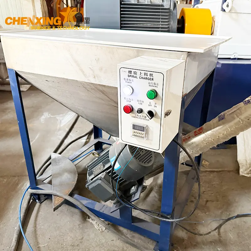 ZJF Series Spring PVC Powder Feeder — Automatic Screw Loader for Extrusion Lines