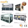 Plastic Pipe Haul-off Machine — Rubber Belt Caterpillar Puller & Cutting System for Extrusion Lines