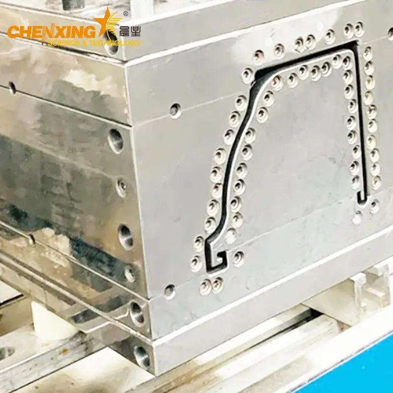 PVC Rain Gutter Extrusion Line | Double Screw PVC Rain Gutter Manufacturing Machine