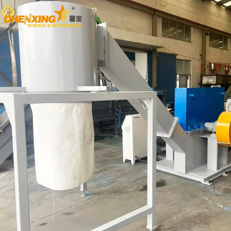 Horizontal Cutterless HDPE Pipe Crusher | Large Diameter Pipe Granulator | Chenxing