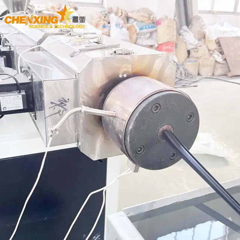 EVA LDPE Flexible Vacuum Cleaner Hose Extrusion Line