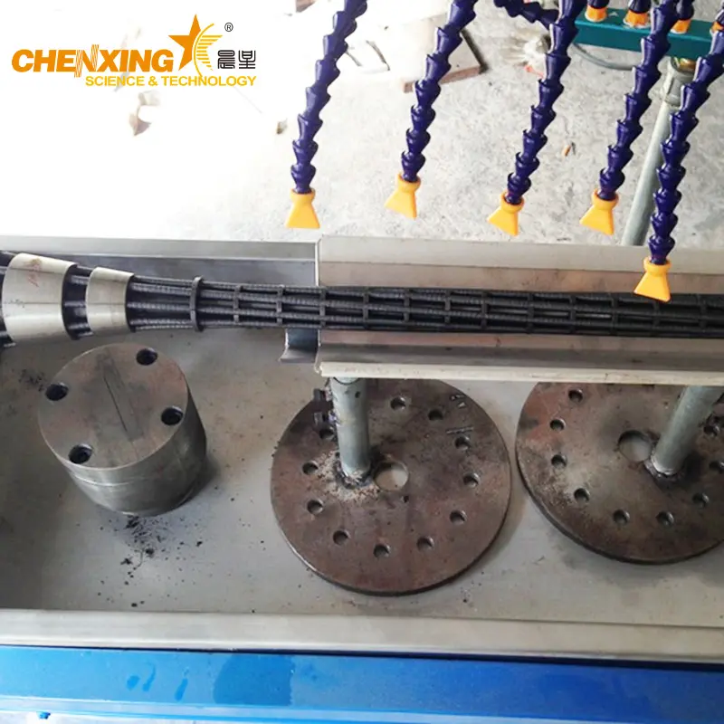 PVC Plastic-Bar-Reinforced Pipe Extrusion Line — SJ-45 Dual-Extruder Spiral Hose Production System