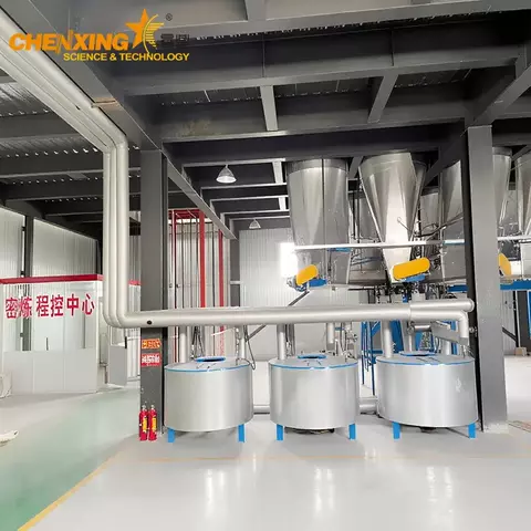 Automatic Weighing & Batching System for PVC Compounding and Plastic Production