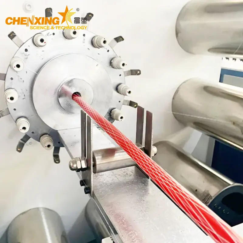 PVC Fiber Reinforced Soft Pipe Extrusion Line — Garden Hose Making Machine for Net Hose & Snake Hose