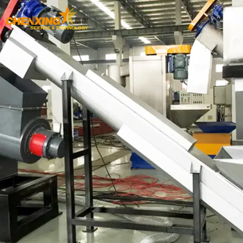 PET Bottle Washing Line | Waste Plastic Washing Line for Fibre Grade PET Flakes 300-3000 kg/h 
