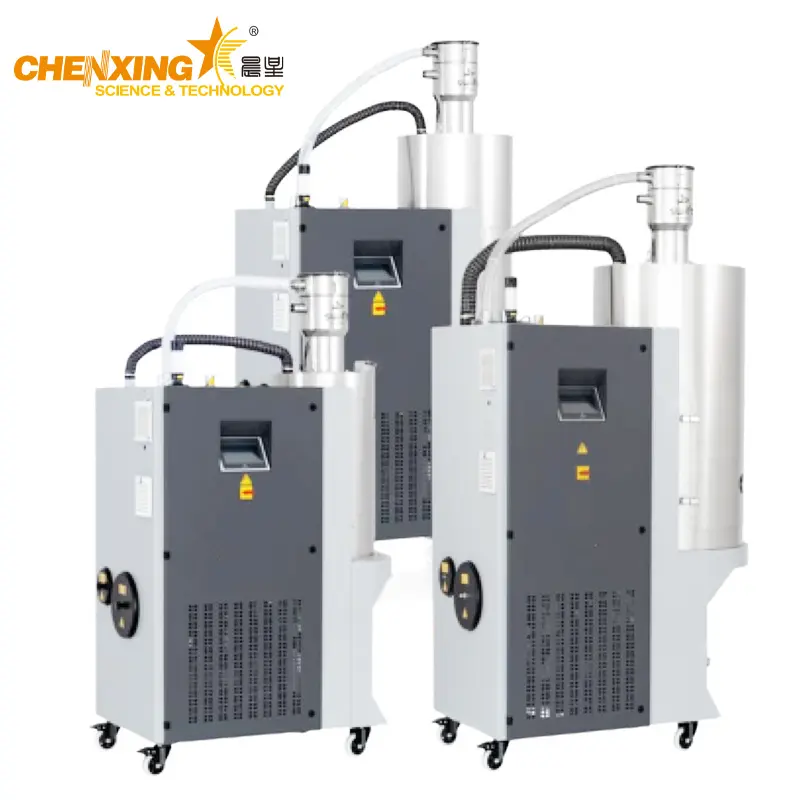 Conveying Integrated Crystal Dehumidification Dryer — for Laboratory and Injection Molding