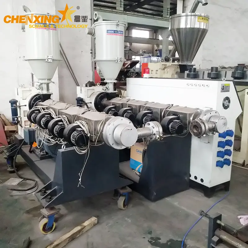 PVC/PE Double-Wall Corrugated Pipe Extrusion Line 