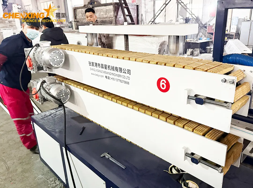 4.Efficient PVC pipe manufacturing line