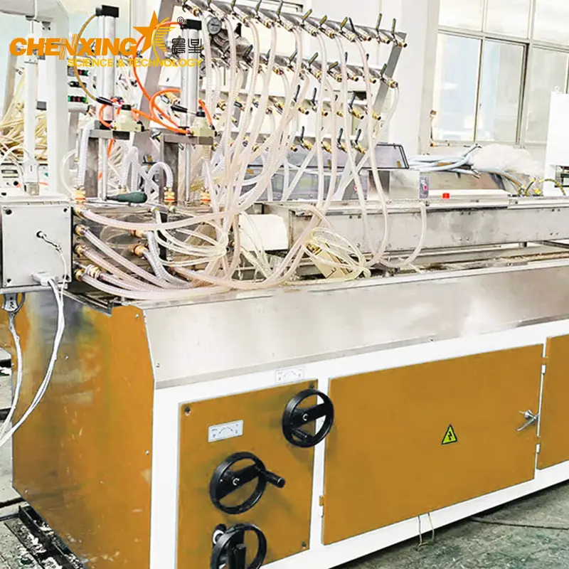 PVC Rain Gutter Extrusion Line | Double Screw PVC Rain Gutter Manufacturing Machine