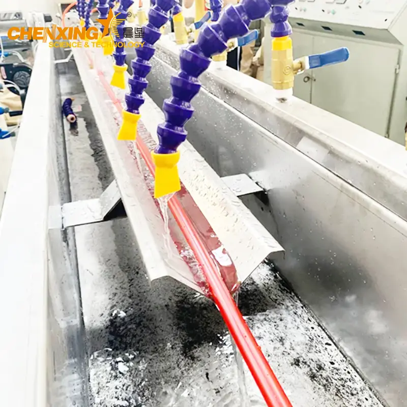 PVC Fiber Reinforced Soft Pipe Extrusion Line — Garden Hose Making Machine for Net Hose & Snake Hose