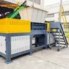 Double Shaft Shredder for Coconut Shell & Plastic Recycling