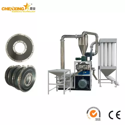 SMF Series Disc Grinding Pulverizer — High-Efficiency Plastic Milling System