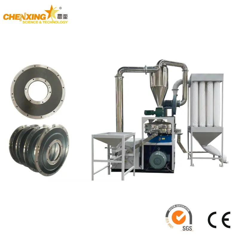 SMF Series Disc Grinding Pulverizer — High-Efficiency Plastic Milling System