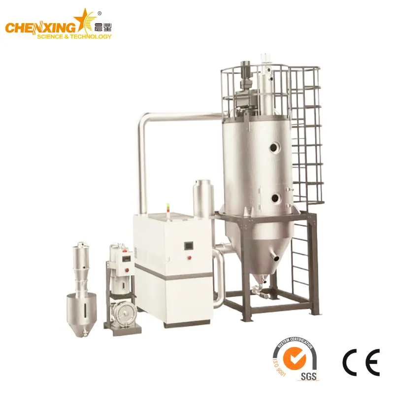 crystal dryer for PLA, PET, TPU easy-to-adhesion polymers &mdash; crystallization tower pre-dryer, max 5 kgh
