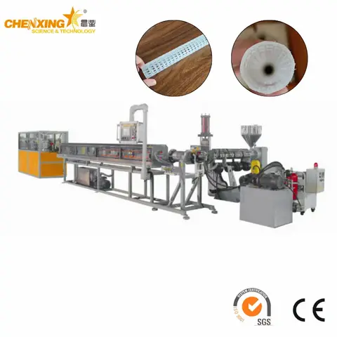 Square Mesh Net Pipe Extrusion Line | PE Mesh Tube Extrusion Line 