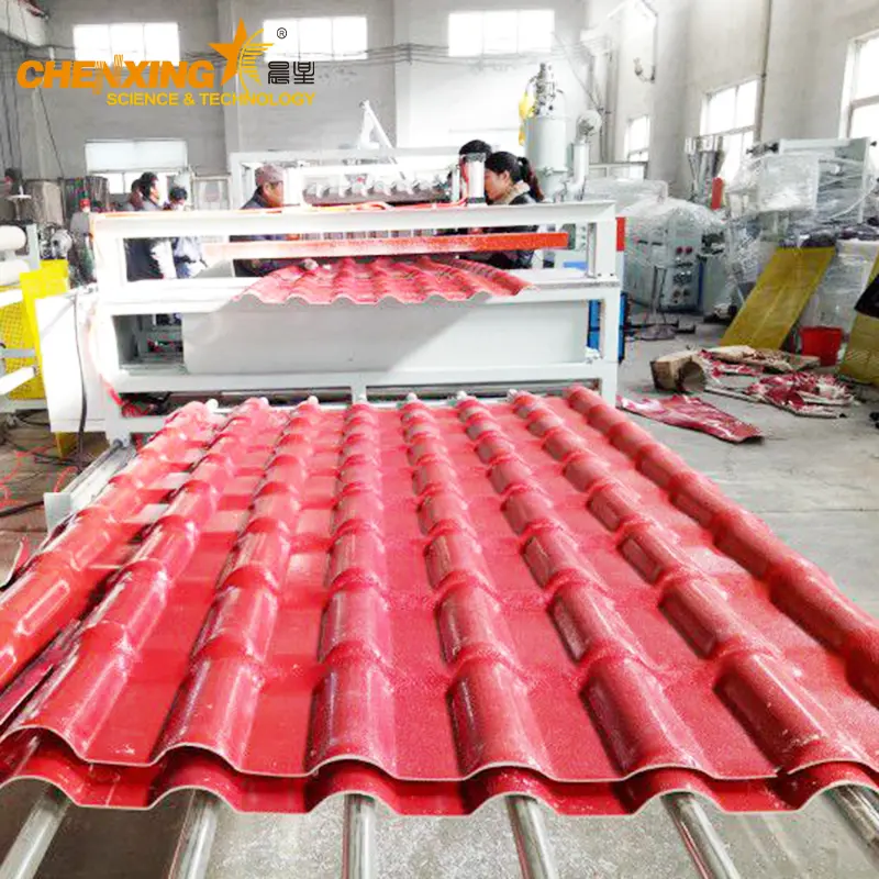 PVC Roof Tile Extrusion Line