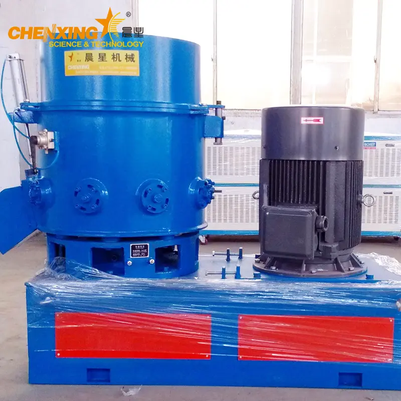 Plastic Agglomerator — Friction Densifier for Film And Flake Recycling