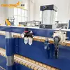 Plastic Pipe Haul-off Machine — Rubber Belt Caterpillar Puller & Cutting System for Extrusion Lines