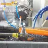 PVC Plastic-Bar-Reinforced Pipe Extrusion Line — SJ-45 Dual-Extruder Spiral Hose Production System