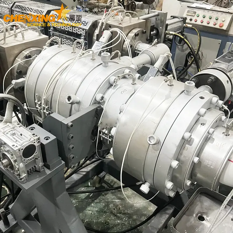 3-Layer High-Speed PE/PPR/HDPE Pipe Extrusion Line | HDPE Pipe Making Machine - Chenxing