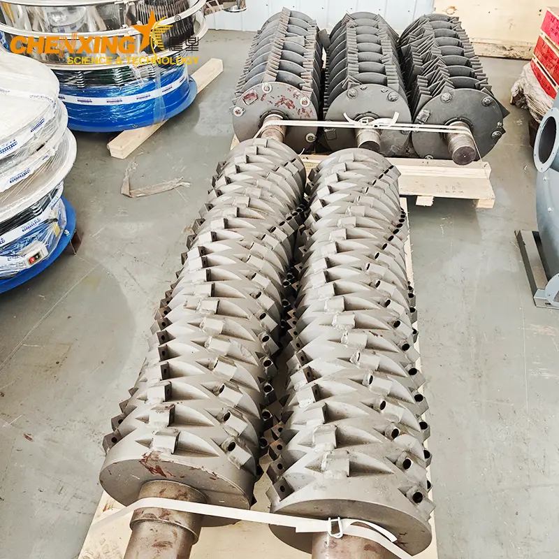 Double Shaft Shredder for Coconut Shell & Plastic Recycling