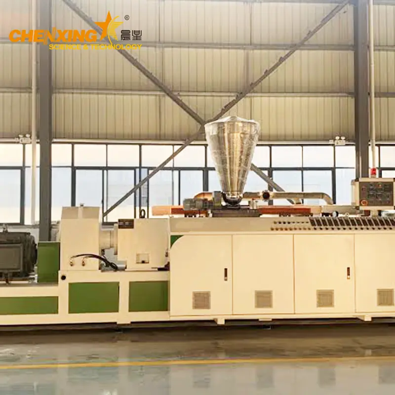 SPC Four-Roll Plastic Floor Production Line — CX Series Stone Plastic Composite Flooring Extrusion System