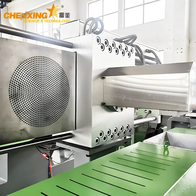Two-Stage Strand Cutting Compactor Pelletizing Line