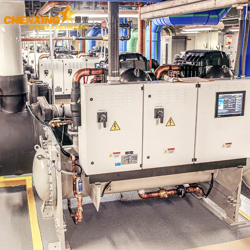SML Series Water-Cooled Chiller — Semi-Hermetic Screw Industrial Cooling System