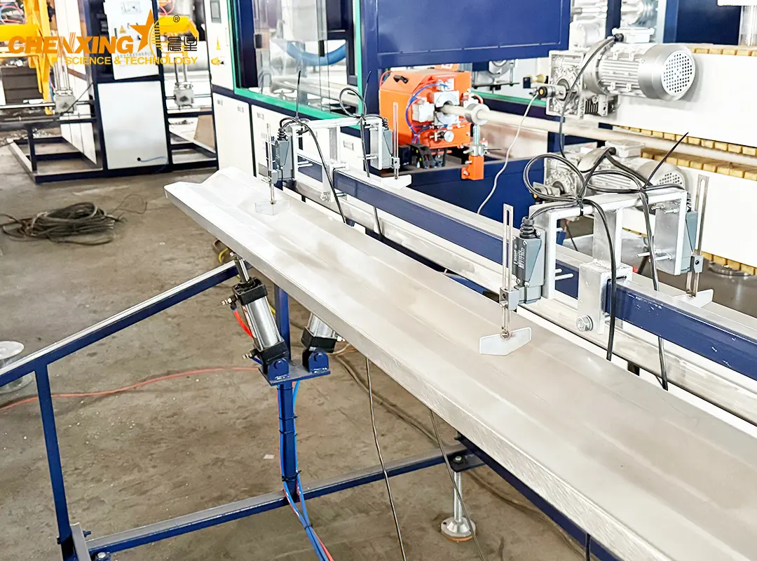 3.Industrial PVC extrusion process