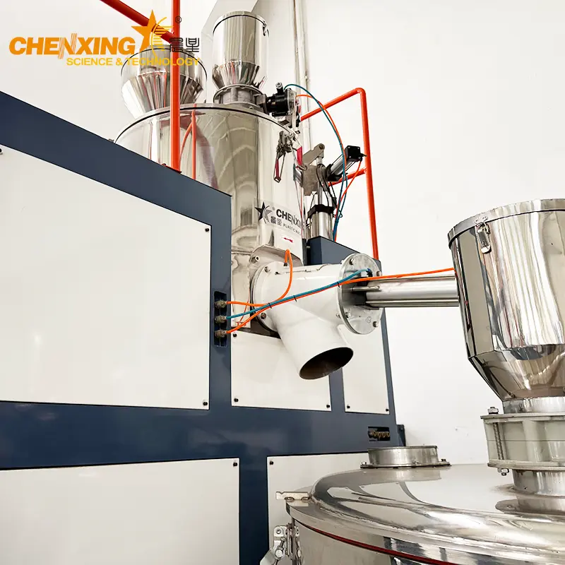  Hot And Cold Mixer for PVC Resin | SRL-Z Vertical PVC Mixing Unit High Speed Mixer And Cooling Mixer | Chenxing