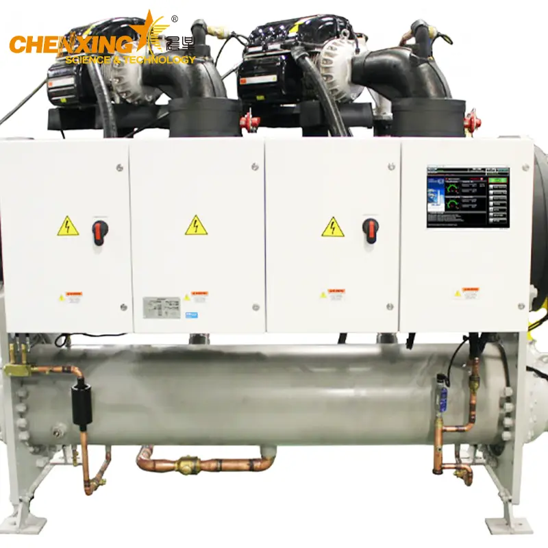 SML Series Water-Cooled Chiller — Semi-Hermetic Screw Industrial Cooling System