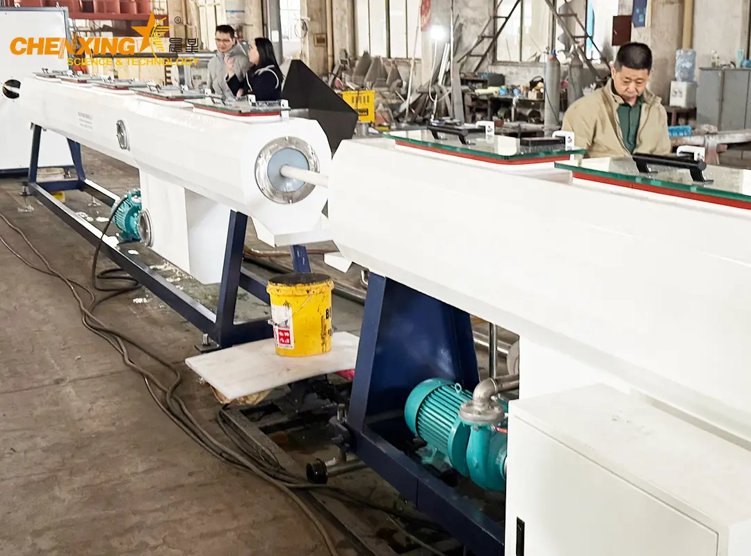 vacuum calibration tank for PVC pipes