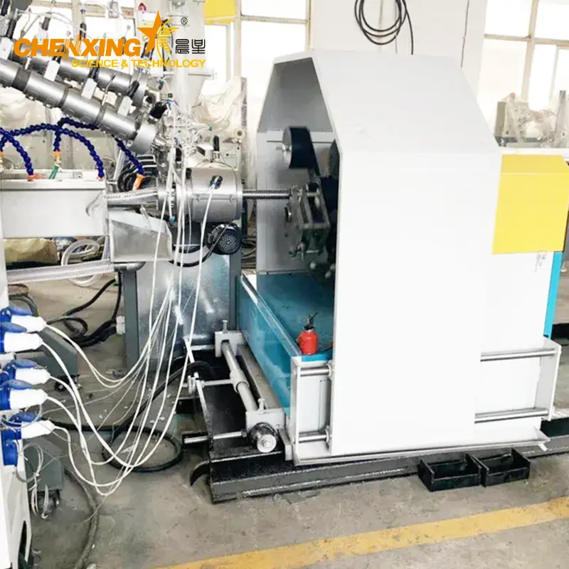 PVC Steel Wire Reinforced Hose Extruder Machine | Spiral Steel Wire Hose Production Line | Chenxing